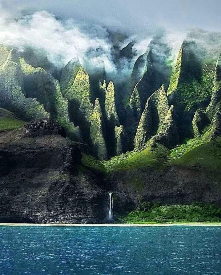 Sunday,hawaiian style 💙🤍💚
Good morning world @/🌐🌬🌞🌊
