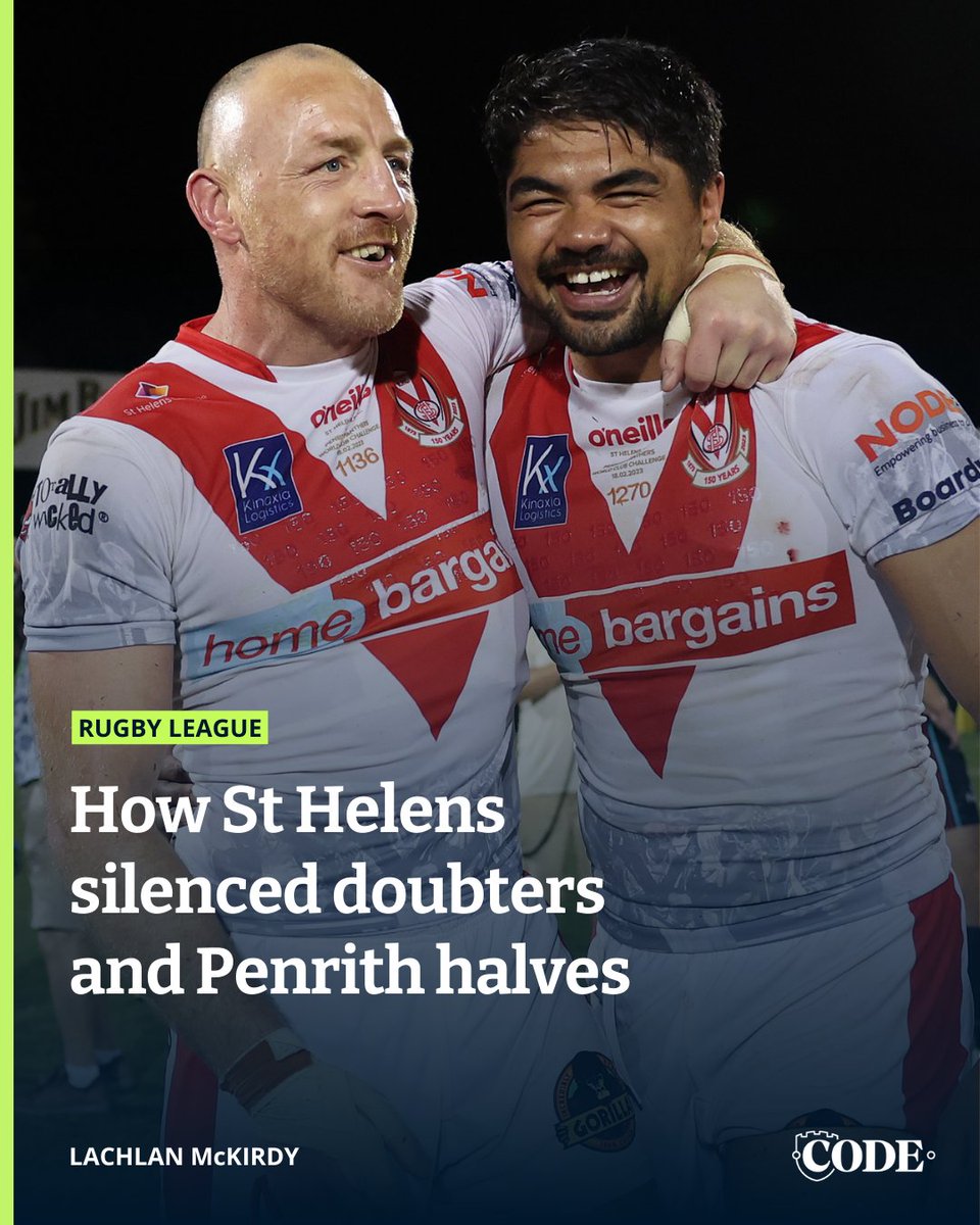 codenrl's tweet photo. Few gave @Saints1890 a chance of beating the Panthers and the Super League outfit knew it.

👉 UNLOCK THE FULL STORY: https://t.co/VVV1QqxVEV

✍️ @LMcKirdy7 
#FOURmidable | #WorldClubChallenge https://t.co/hnoGpKi9wn