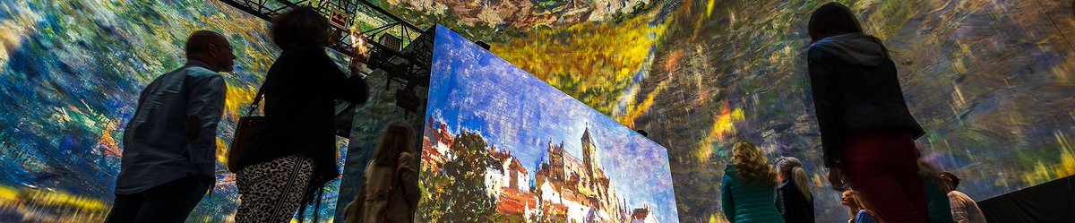 anemlon's tweet photo. 3) So entsteht eine einzigartige Verschmelzung aus zwei Themen, die für den Vater des Impressionismus von größter Bedeutung waren. 

#visiodrom #gaskessel #wuppertal #immersiveart #DigitalArtist https://t.co/DHf3NX0tcH