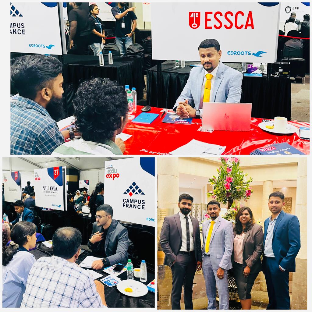 Would you like to study in ESSCA?
They were more than 1050 under the single roof to know the possibilities of study abroad.
Thanks to EDROOTS for inviting  ESSCA to be part of it. Visit- essca.fr 
#essca #esscaecole #internationalstudents #studentlife #studyabroad.