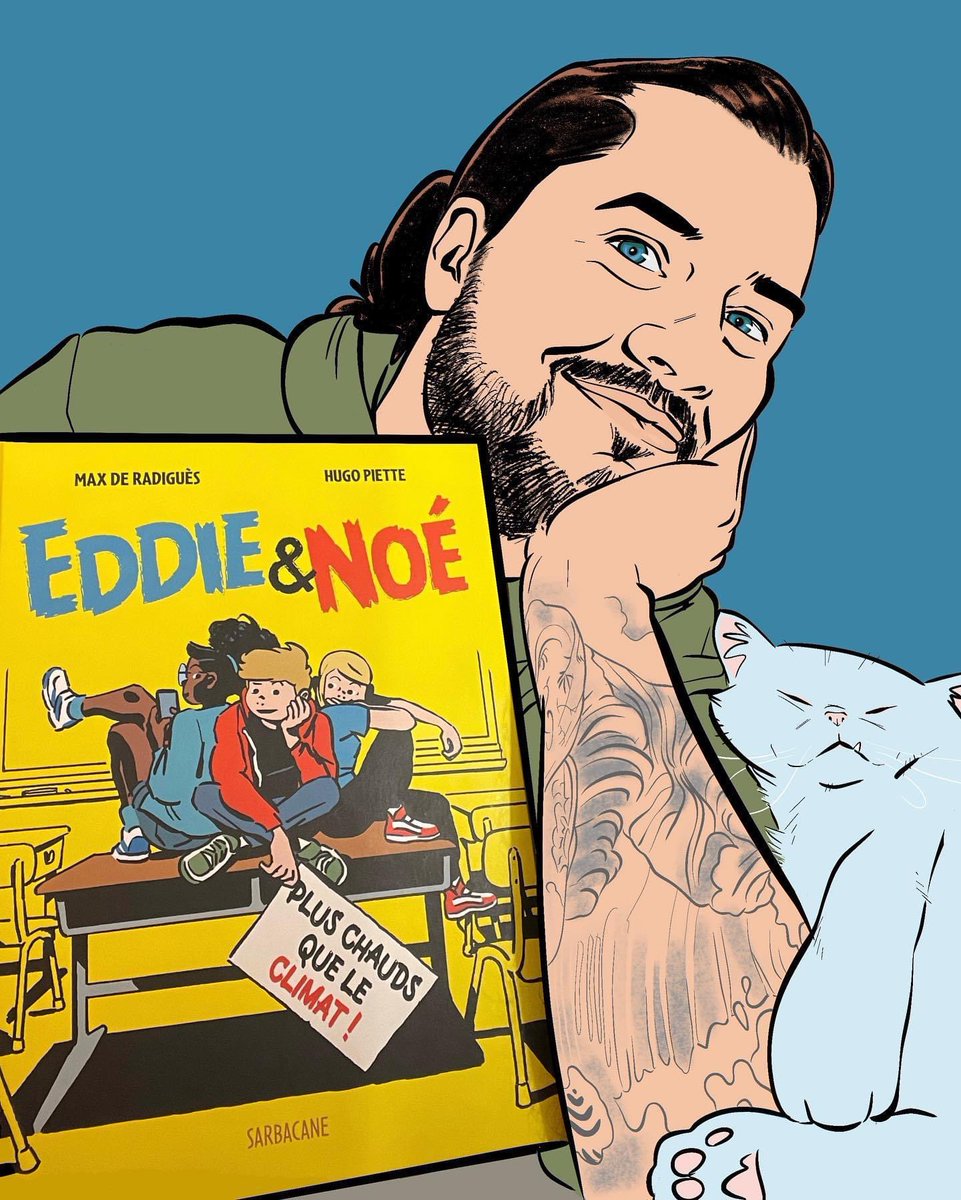 Vincent_bdfugue's tweet photo. Coup de cœur EDDIE & NOE tome 1 par Max de Radiguès et Hugo Piette, paru aux éditions Sarbacane.
#eddieetnoe #maxderadigues #hugopiette #sarbacane #illustration #dessin #draw #bandedessinee #bd #bookstagram #instabook #bdstagram #instabd #actualitteaime #bdfugue #annecy https://t.co/8TYFJtaMRW