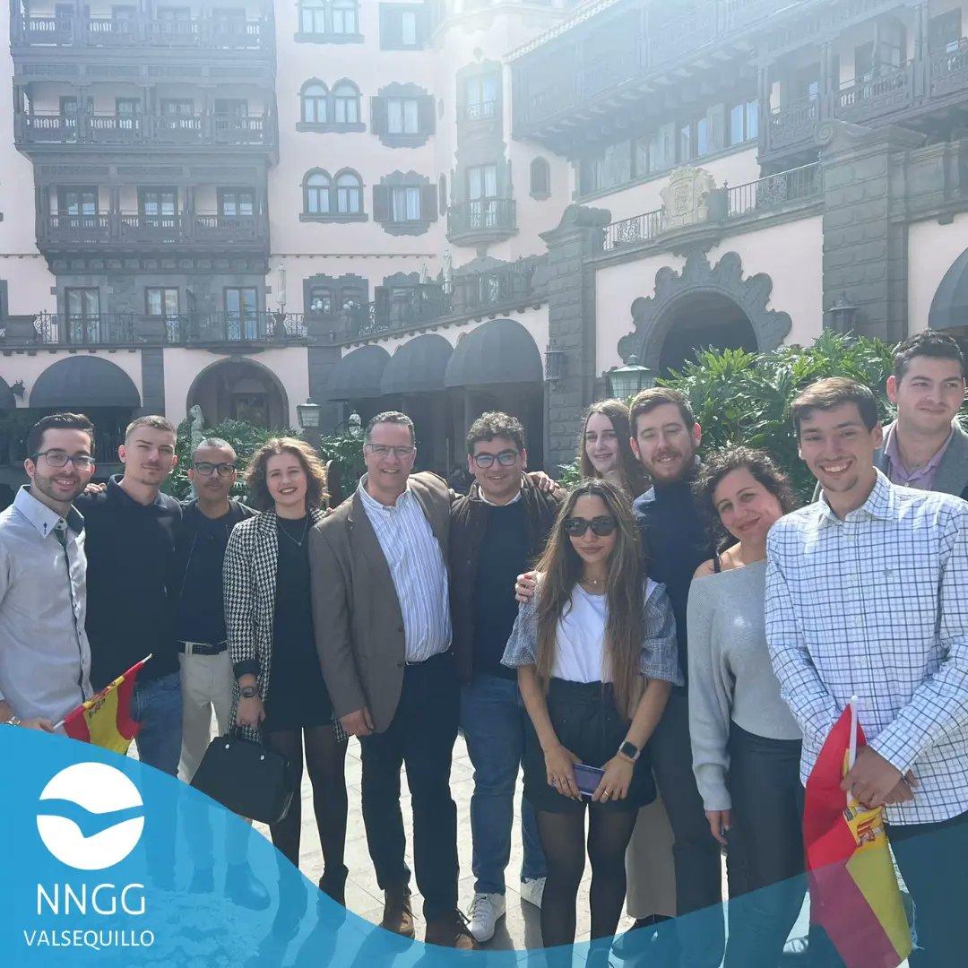 NNGGValsequillo's tweet photo. El pasado día 18 de febrero, Nuevas Generaciones de Valsequillo de Gran Canaria, disfrutamos junto a los compañeros de otros municipios del acto de presentación de @JimenaLPGC , para  la alcaldía de la ciudad de Las Palmas de Gran Canaria, acompañada de @NunezFeijoo 💙✨ https://t.co/hpxt0nMnWG