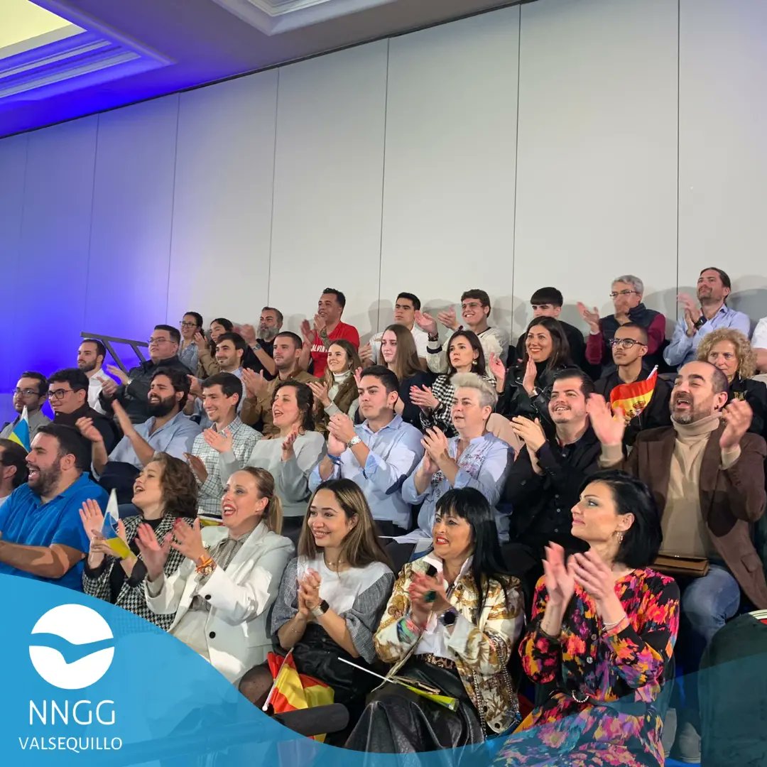 NNGGValsequillo's tweet photo. El pasado día 18 de febrero, Nuevas Generaciones de Valsequillo de Gran Canaria, disfrutamos junto a los compañeros de otros municipios del acto de presentación de @JimenaLPGC , para  la alcaldía de la ciudad de Las Palmas de Gran Canaria, acompañada de @NunezFeijoo 💙✨ https://t.co/hpxt0nMnWG