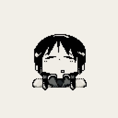 「意味なんかなくてもさ、　　　　たまにはいいことあるよ」#少女終末旅行#pixelart #ドット絵 