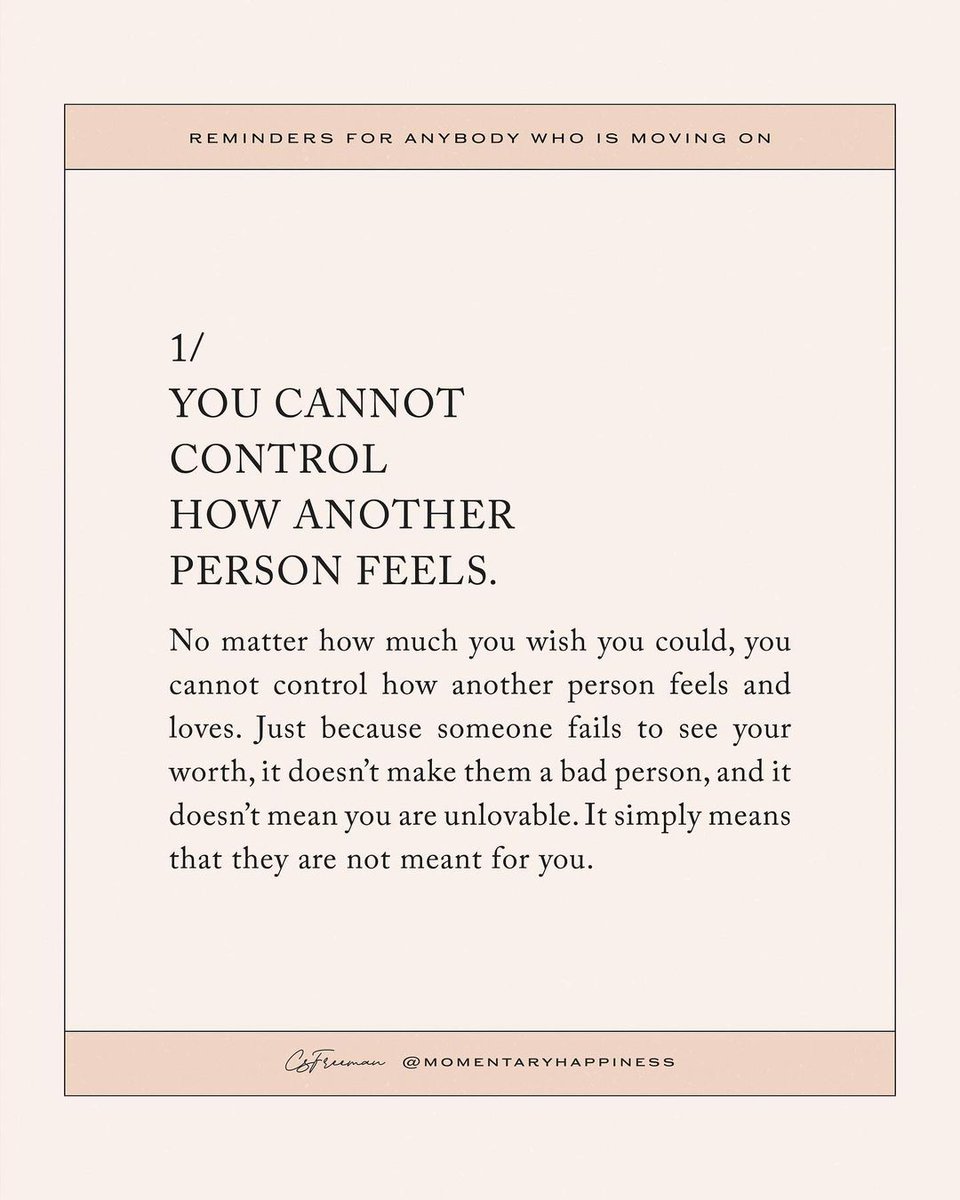 Thought Catalog on Twitter "Reminders for anybody who is moving on"