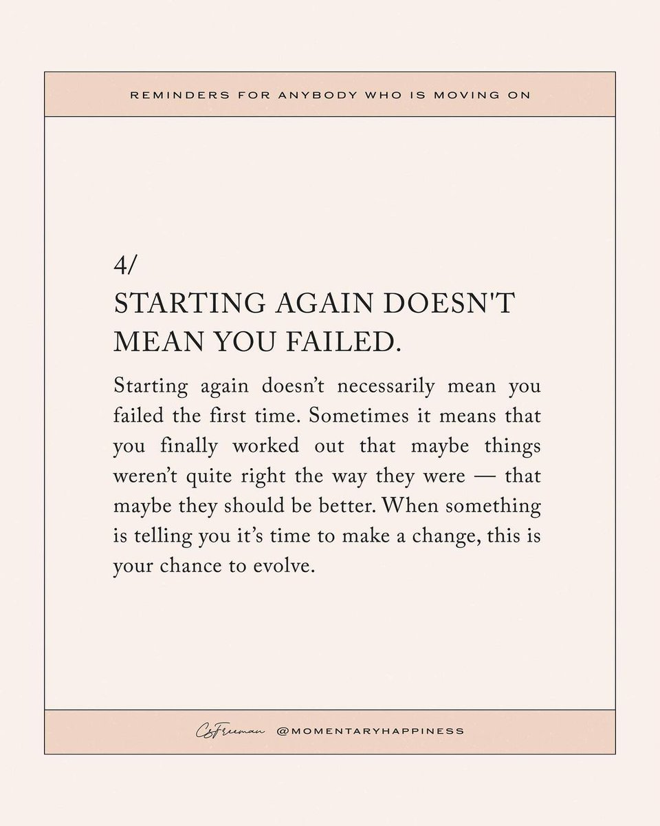 Thought Catalog on Twitter "Reminders for anybody who is moving on"