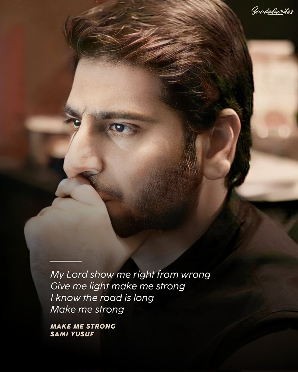 SyedSaadlsy's tweet photo. #samiyusuf #makemestrong #whereveryouare #spiritique #music #tradition https://t.co/iGSS210R8o