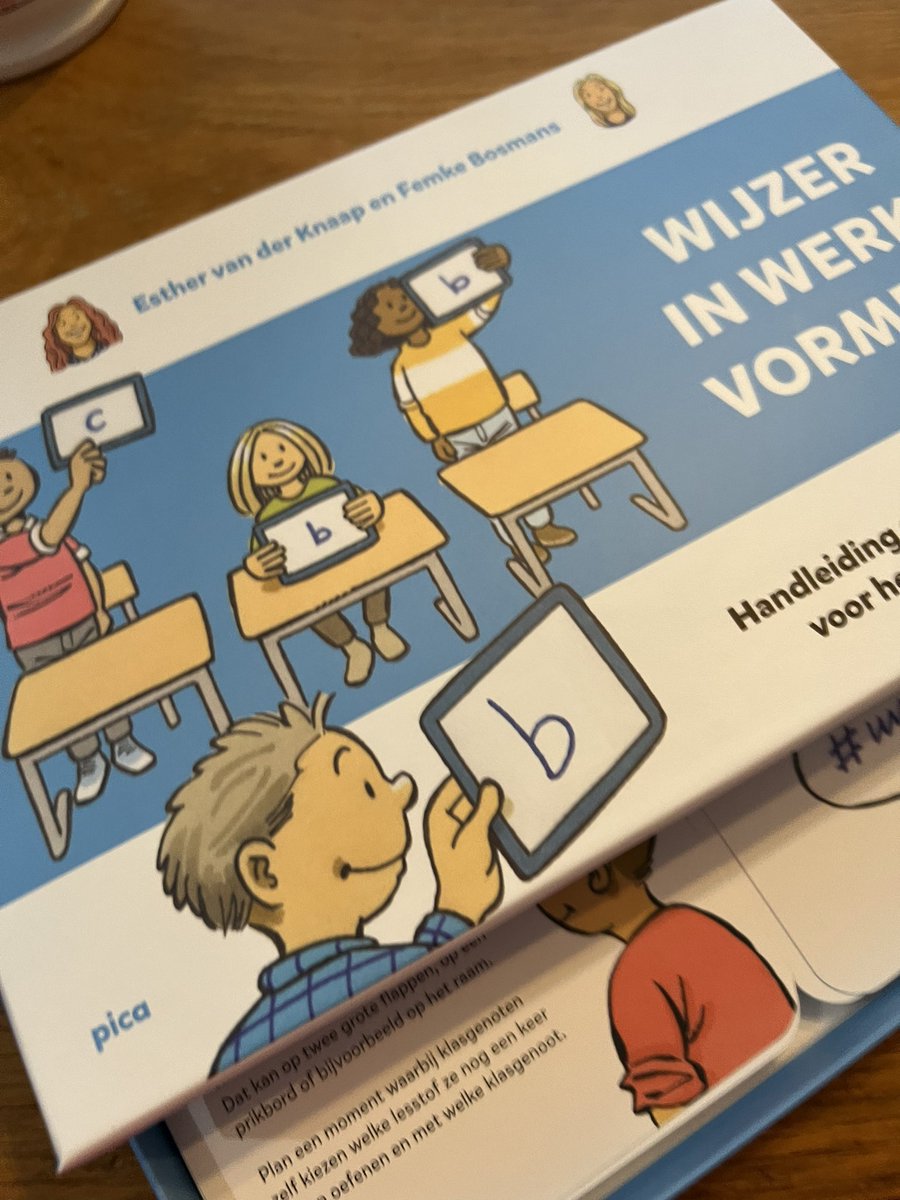 Pica-post! <a href="/Uitgeverij_Pica/">Mark Veerman | Pica</a> gefeliciteerd <a href="/JufEstherW/">Esther van der Knaap/Onderwijswereld</a> <a href="/FemkeBosmans/">Femke Bosmans</a> ❤️