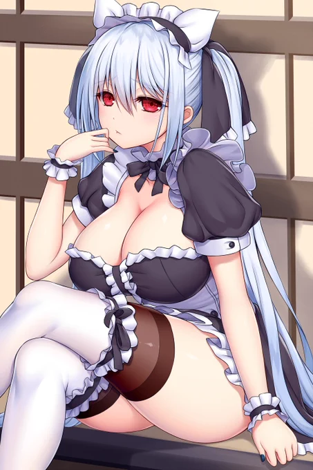 #これを見た人はメイドをTLに放流しよう 
