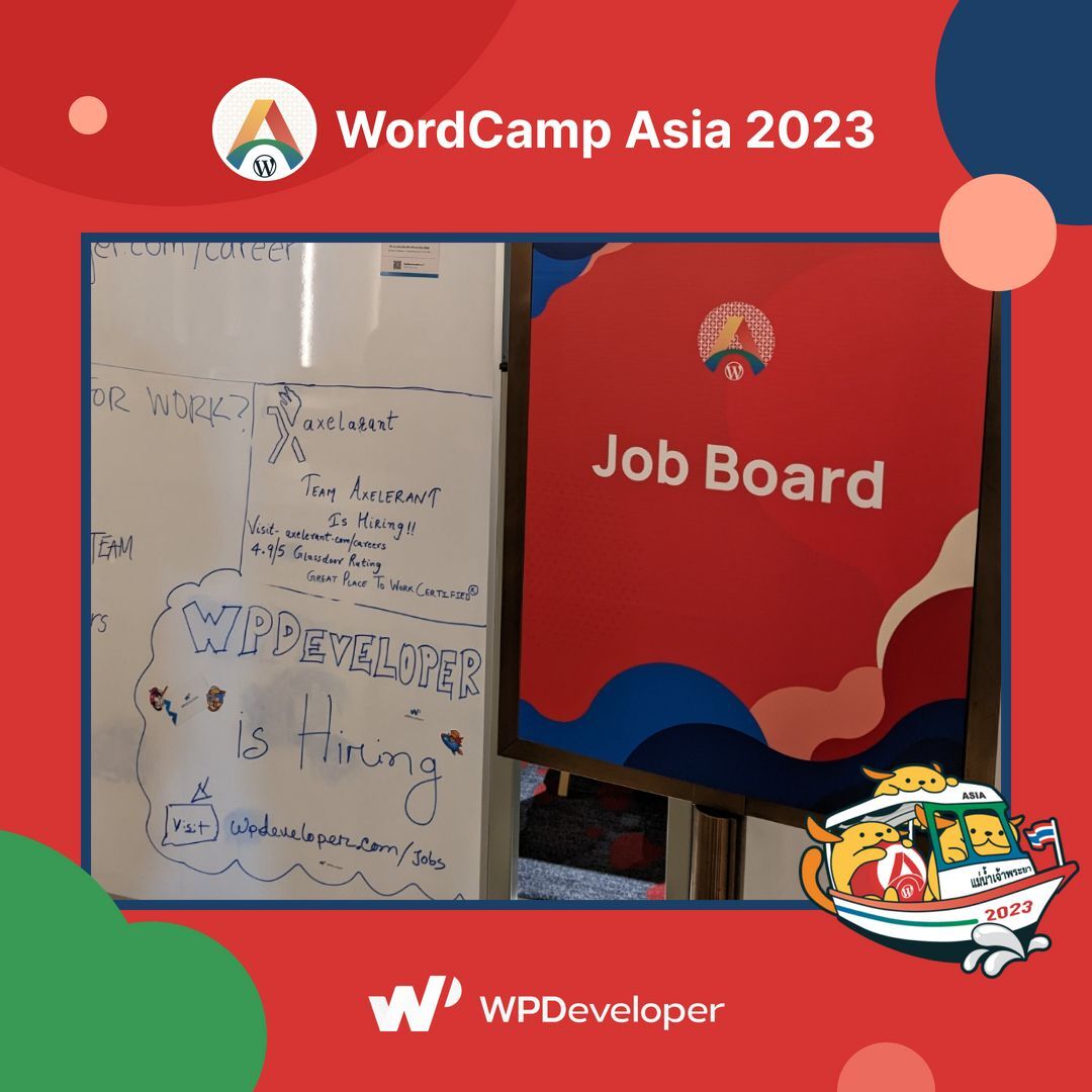 WPDevTeam's tweet image. 🤝 You&apos;ve witnessed 75+ smiling faces and seen the unity &amp;amp; bond of the #WPDeveloper team. Now, YOU can also be a part of @WPDevTeam!🥳

We have job openings that are open for new hires: 👉 wpdeveloper.com/jobs/

Shoot your shot &amp;amp; join the team now! 🏆

#LifeatWPDeveloper