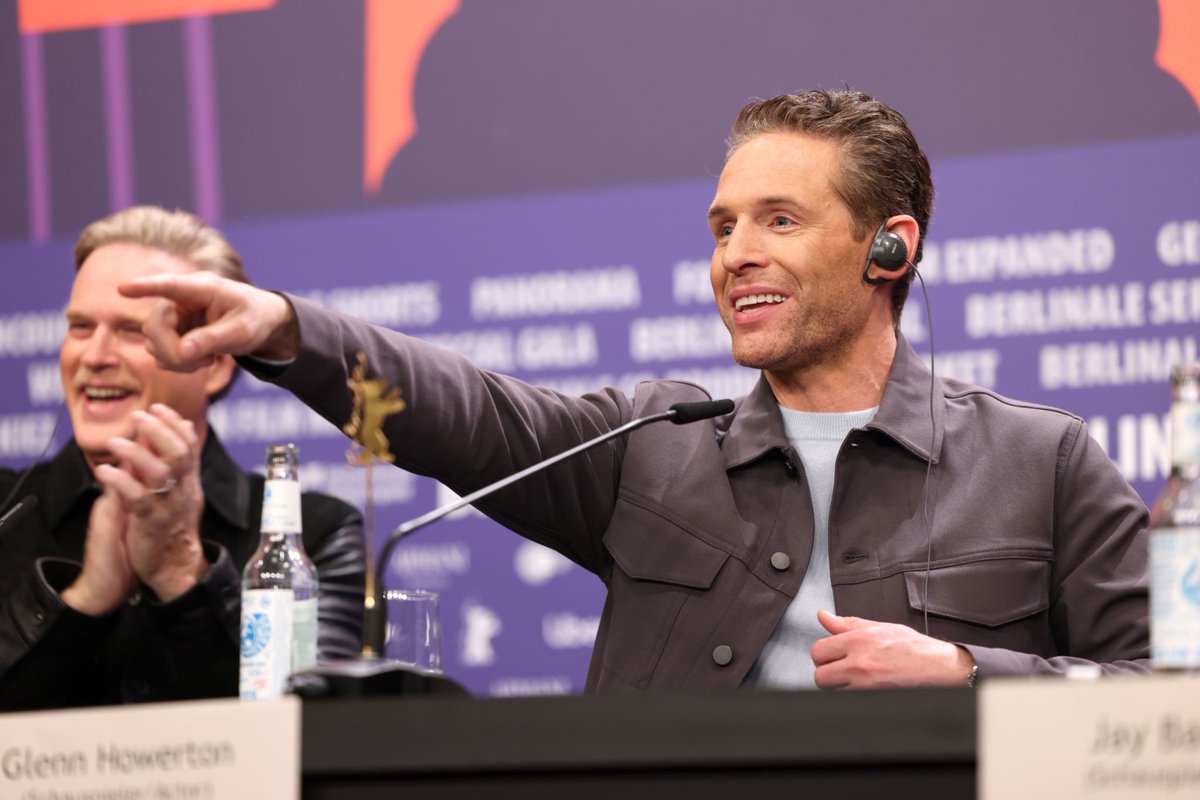 GhowertonFan's tweet photo. Photos: Glenn Howerton attends "BlackBerry" Press Conference at the 73rd Berlinale International Film Festival https://t.co/goyex1bYjv @GlennHowerton #Berlinale2023 https://t.co/1m7HVTVDpe