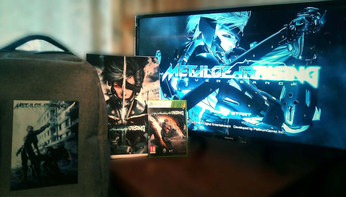 MaryJay1988's tweet photo. Happy 10th Anniversary to #MGRRππThis game completely stole my heart! It's OST by the famous #JamieChristopherson is incredible!ππAlso,must tag @quintonflynn for his splendid work as #Raiden ! πNo doubt, MGRR still remains one of the best slasher games of all the timesππ https://t.co/ygZShpcUgi