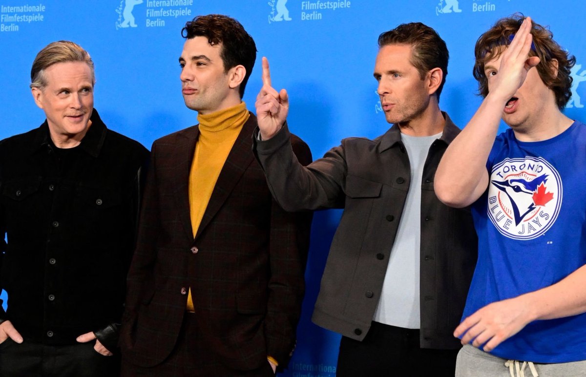 GhowertonFan's tweet photo. Photos: Glenn Howerton attends "BlackBerry" Photocall at the 73rd Berlinale International Film Festival https://t.co/goyex1bYjv @GlennHowerton #Berlinale2023 https://t.co/804IlR1UT6