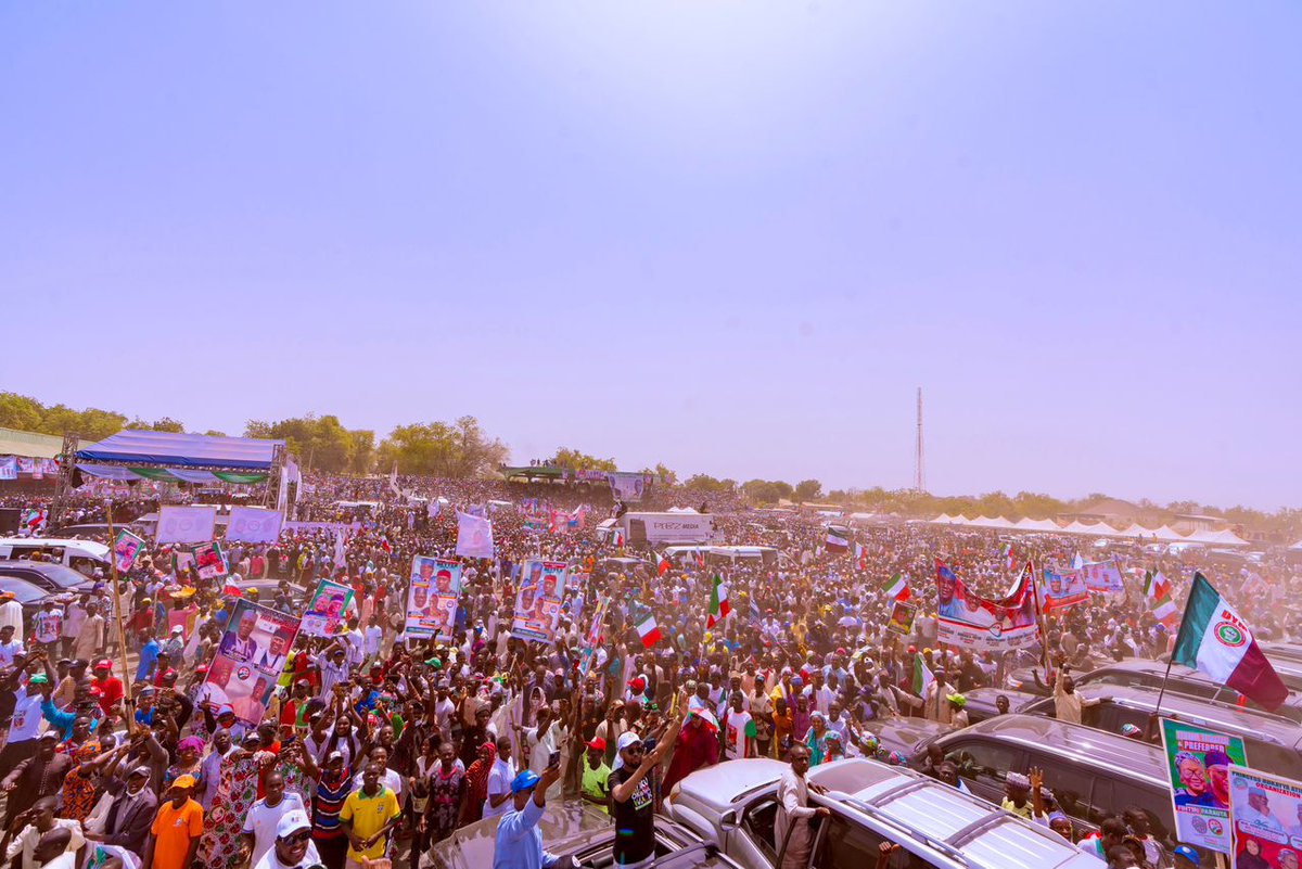 allfornigeria's tweet photo. It is now crystal clear that Atiku and Okowa are going to win the election. We are grateful to everyone who kept the campaign fire burning. They tried everything to pull Gov Okowa down, but the man is too legit to quit. GOD HAS GIVEN HIM VICTORY!!!

#Okowalition  #AtikuOkowa2023 https://t.co/KzwJpaJamE