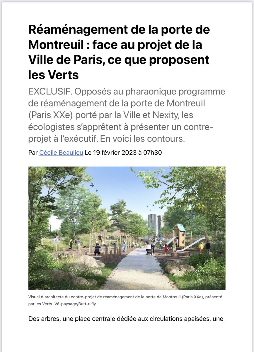 La Porte de Montreuil à Paris xxeme avec un réaménagement plus écologique moins coûteux un apaisement assuré pour les riverains des trois communes et l’âme des puces préservée