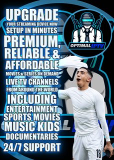 Optimalstreams2's tweet photo. AT OPTIMAL OUR CUSTOMERS COME FIRST #iptvuk #IPTV IPTV4K https://t.co/UHl7YbTEpq