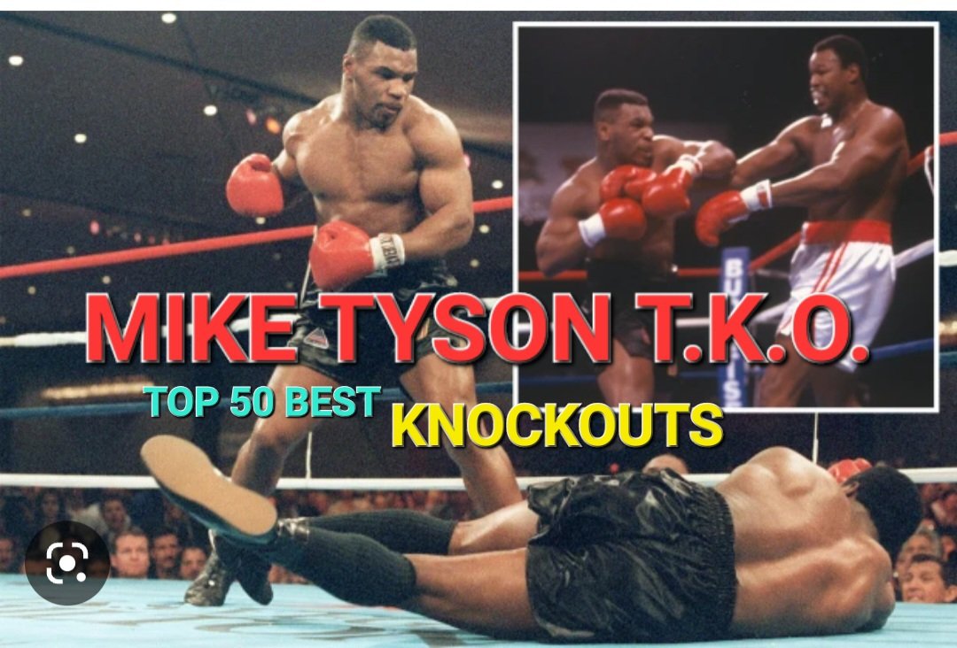 youtu.be/i7WGwlgPCjs
Mike Tyson's Top 50 opponents TKO
