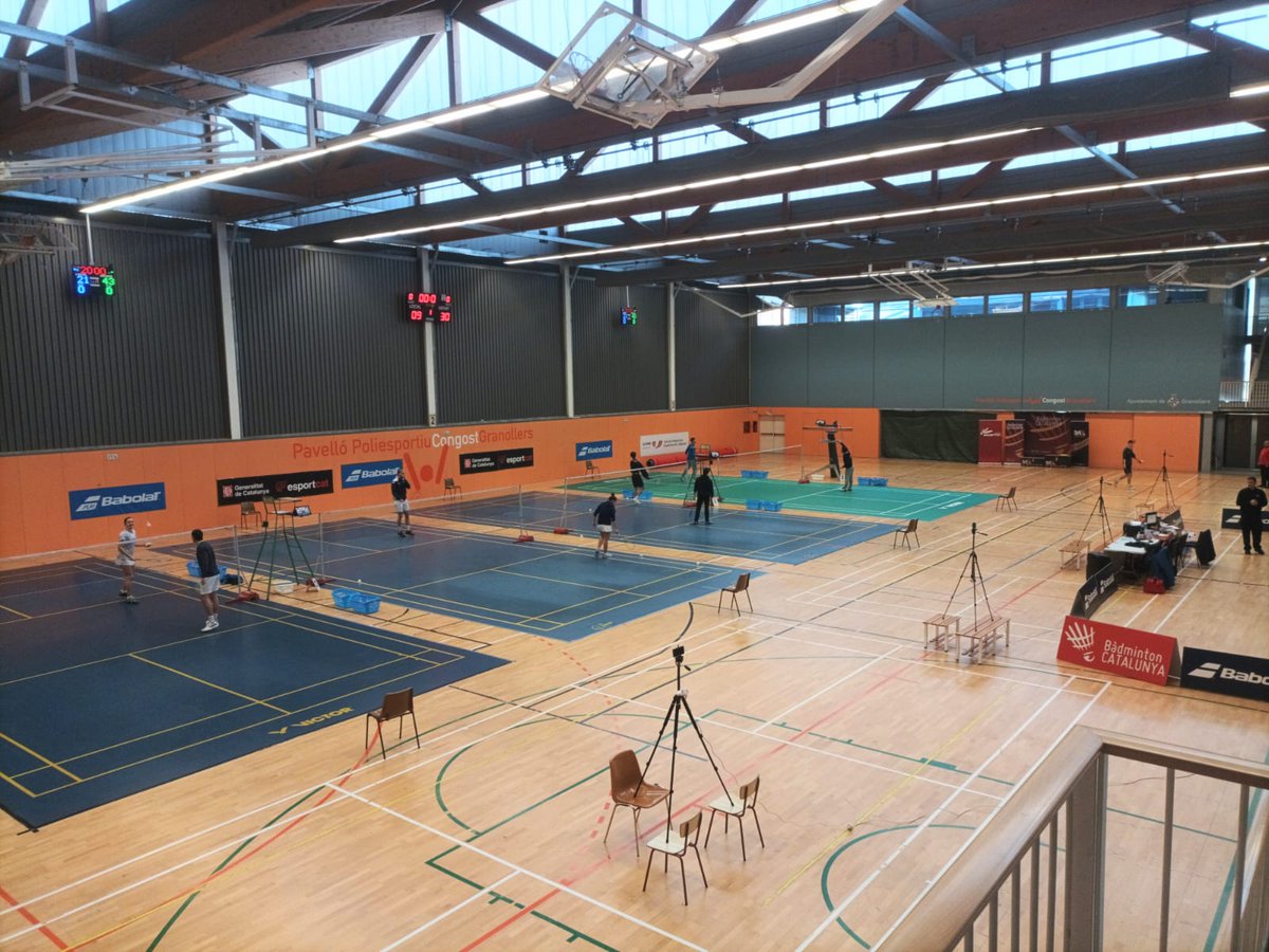 📣 En marcha LA JORNADA FINAL del 𝐓𝐎𝐏 𝐌𝐀𝐒𝐓𝐄𝐑 𝐀𝐁𝐒𝐎𝐋𝐔𝐓𝐎 en <a href="/Bad_Granollers/">Bádminton Granollers</a>, que se puede seguir EN DIRECT⭕️

Las mejores raquetas 🇪🇸 se enfrentan en las semifinales y las finales, quew se pueden seguir en nuestro canal de YouTube.

📲 cutt.ly/V3XHrm3