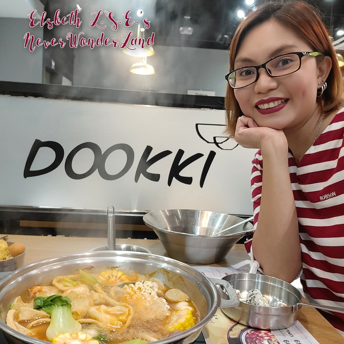 ElsbethLSE's tweet photo. There's a new #EatAllYouCan #Buffet in SM Dasma - #Dookki 😊
#KoreanFood #KoreanBuffet #Topokki https://t.co/DtwGCQktjQ
