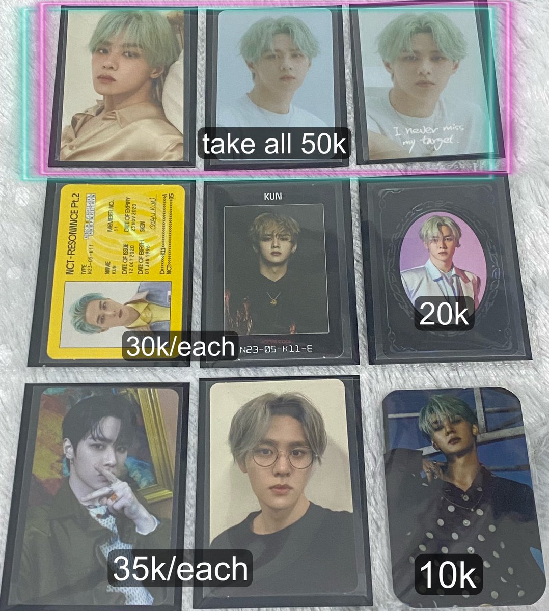 yunoqeach's tweet photo. WTS INA NCT OFC PHOTOCARD
(Jaehyun,Kun,Sungchan,Shotaro,Jeno,Jisung)

-negotiable jgn tkut buat nego ya
-condi by dm
-shopee keep event✅

bantu habisin yuk stop collect🙂🙏🏻

#wts #wtb #wtt #jaehyun #kun #jisung #sungchan https://t.co/gCDAav2dmF