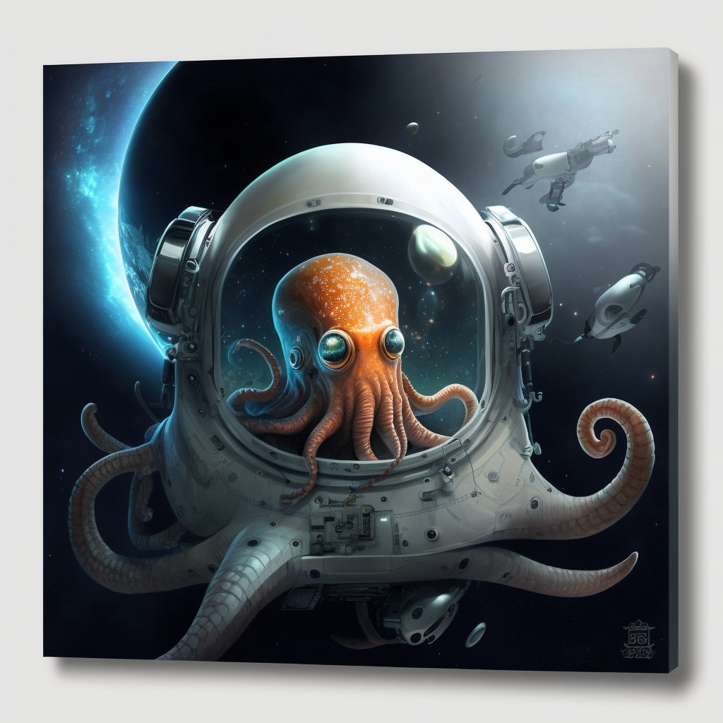 nesergius's tweet photo. The Space Octopus
An intelligent octopus in a spacesuit, lives in distant space and flies in a spaceship.
https://t.co/5aZL8vx1Yf
#TheSpaceOctopus #SpaceOctopus #Octopus #nft #art #NFTartist #NFTCollection #design #OpenSeaNFT #OpenSea #OpenSeaMarket #Openseanfts #openseaart https://t.co/yxubi4XulR