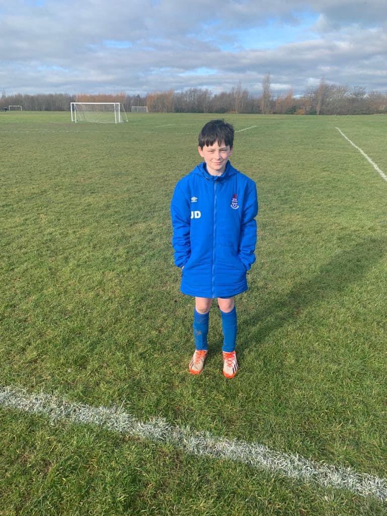 FalconsJarrow's tweet photo. Well done to Josh for his man of the match performance at last Saturday’s game. Rounded off a good week for him with a determined performance &amp; his first goal for the team👍🏻⚽️

Team sponsored by
A&amp;J Power Services 
Top Marks Ltd.

Jarrow FC https://t.co/taVKloai2K