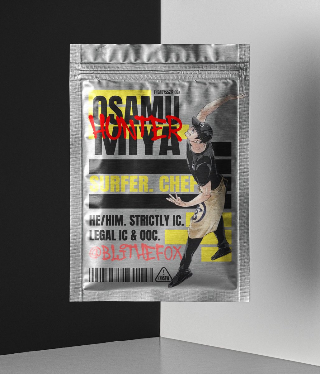 ⠀ 

           OSAMU “HUNTER” MIYA
               #hqrp  like &amp; retweet 

⠀