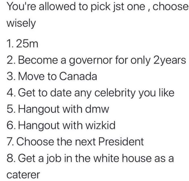 PulseNigeria247's tweet photo. Which ones will you pick? 🤔 https://t.co/EXGCC658FJ