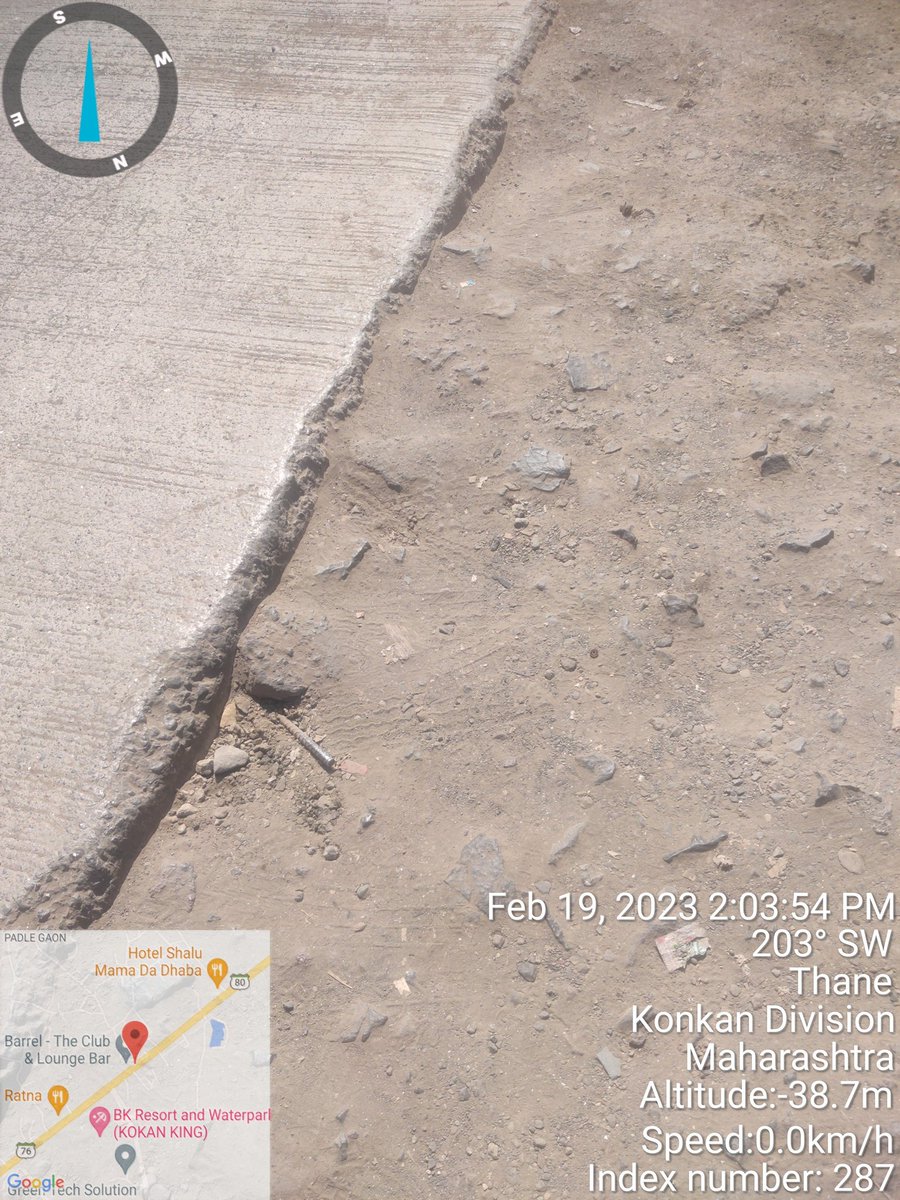 tarang925001's tweet photo. @CMOMaharashtra @TMCaTweetAway @rajupatilmanase Road towards Padle from Shil-Kalyan is in very pathetic condition. gap in main road and the road joint to padle it has become and major issue for vehicle.And accidents are happing Road Joined is not in level,Steel rod are coming out https://t.co/SX7qpkrip9