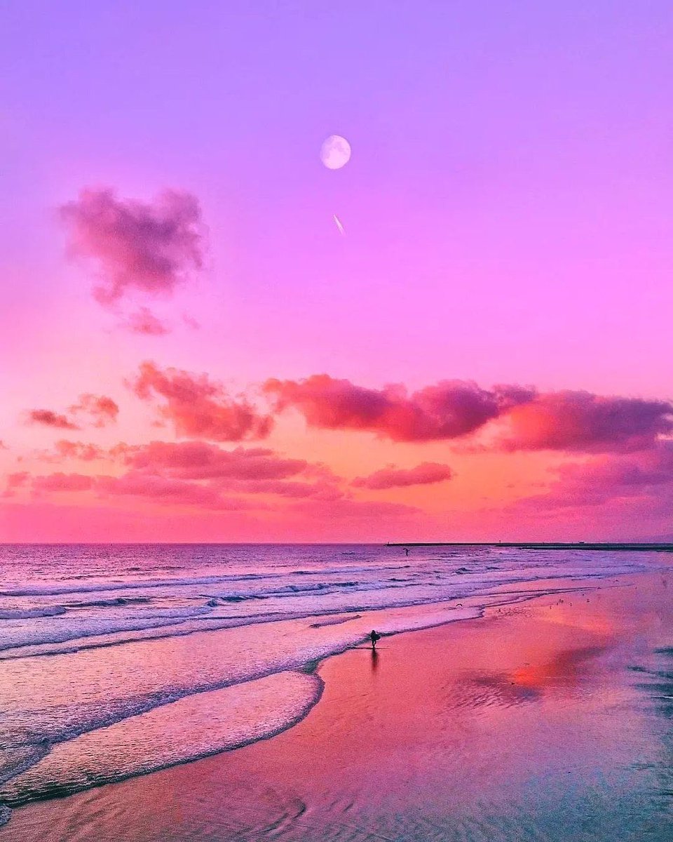 Sunset moon ✨