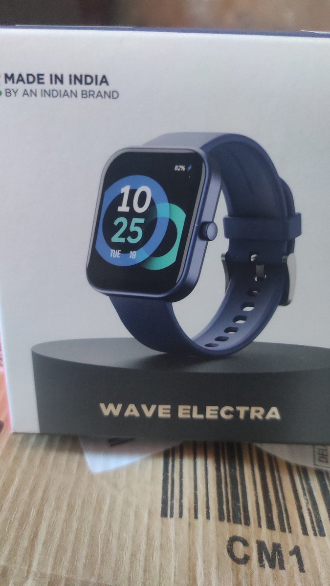 SajidSilawat1's tweet image. Alhamdulillah!! Received boAt Wave Electra Smartwatch From @ta_daang Thanks Team

You Can also win Join Here:
tadaang.com/signup?r=NDg5N…

#ThanksMaalFreeKaa #MaalFreeKaa