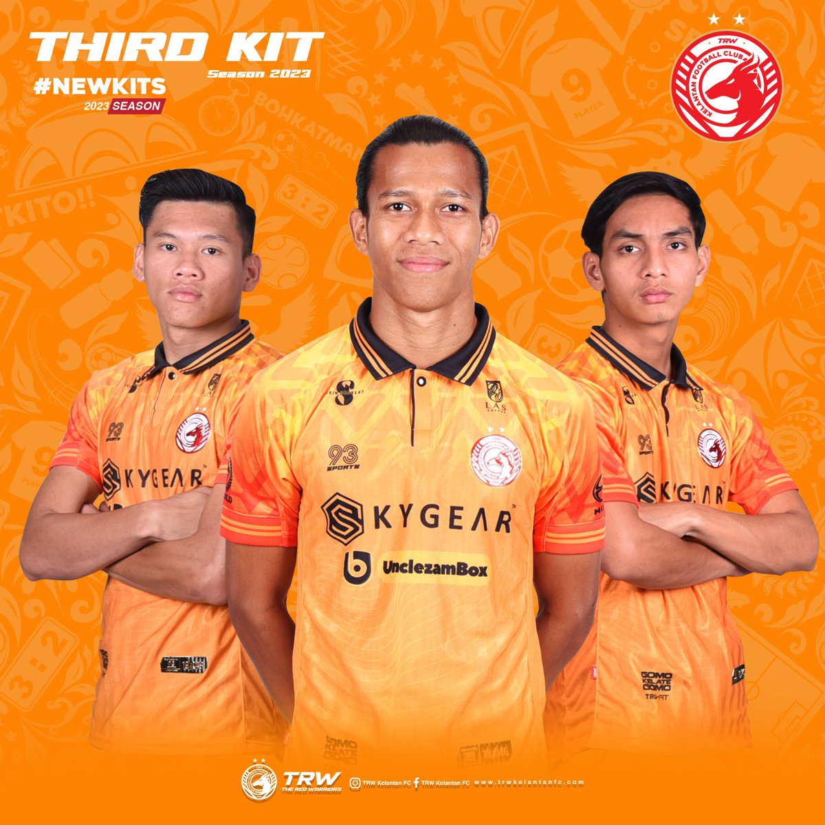 JERSI THIRD 2023 🔥

Memperkenalkan jersi rasmi THIRD 2023 yang hadir dengan warna oren hitam.

#GomoKelateGomo #ThePowerOfGomoMindset #trwday2023 #Awaykit #Zamburger #lascoffee