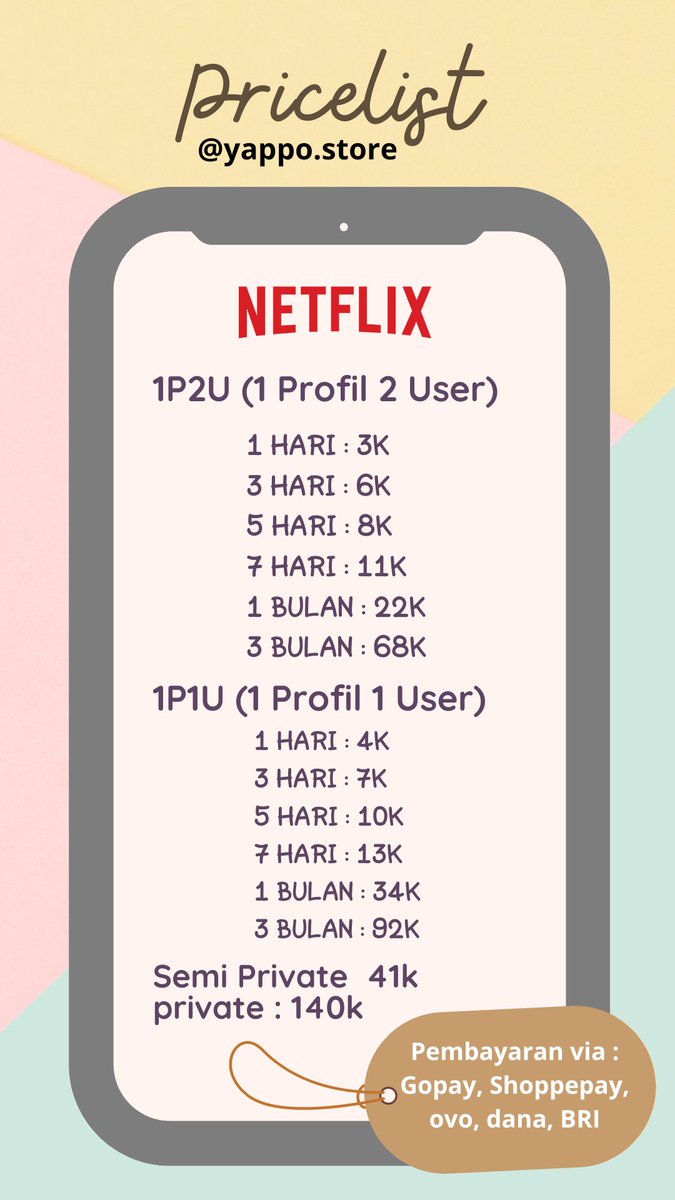gurloveeee's tweet photo. @saaladhokben_ Harian 3k✅
Bulanan 22k✅
💸 Pembayaran bisa via Gopay/Shopeepay/ovo/Dana/BRI
.
Bisa langsung DM/ WA https://t.co/lc73gxNuUy https://t.co/gesQwMZT1h