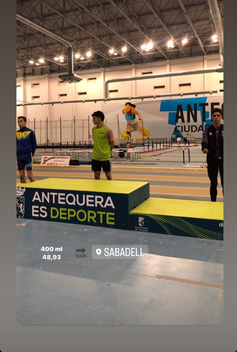 sjaznalfarache's tweet photo. @CD_ATLETISMO_SJ firma un histórico Campeonato. Eduardo Ramírez y Clara Navarro campeones Andalucía de 400 y 3000, Maria Domínguez subcampeona 800 y 1500 y Ángel Ligero bronce en longitud. Lea Donoso cuarta también en longitud

Enhorabuena al equipo de José Maria Muñoz Losada!!!! https://t.co/plqdF56BB9