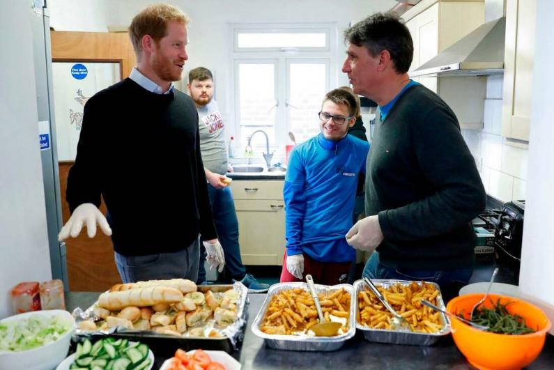 #OTD  19 February 2019 Prince Harry visited Streatham Youth and Community Trust (SYCT)
 to find out more about Fit & Fed, a Street Games project that SYCT delivers. #StreathamHistory #Royalvisit #Streatham #Balham #Furzedown