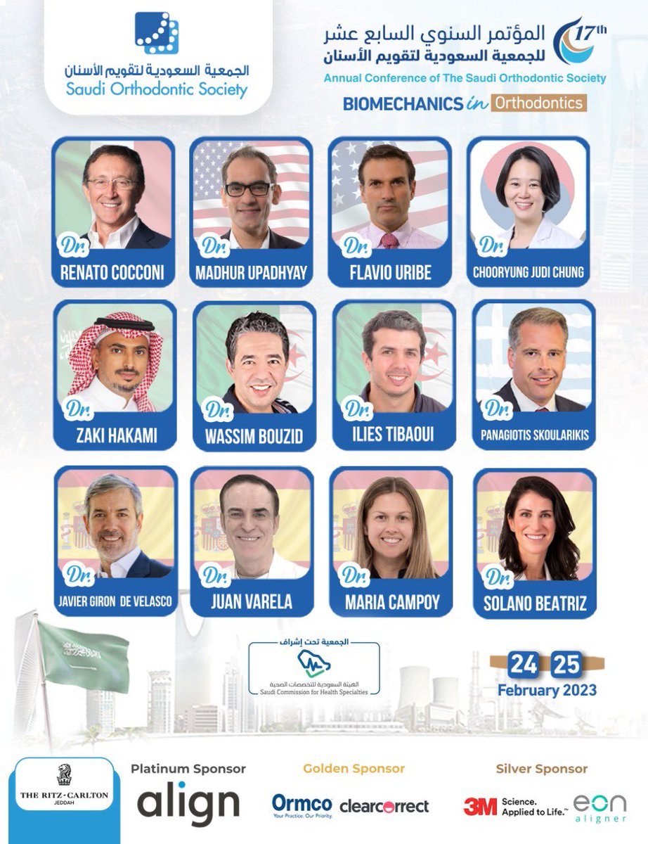SaudiOrthodent's tweet photo. Looking to see you all in 3 days 

EXTRA-RADICULAR SCREWS MARATHON.

Thursday 23 Feb. 
9 am to 6 pm  
With our Great Speakers 
  Dr Ilies &amp; Dr WESSIM. 

Registration 
https://t.co/sYG8eFE0kH https://t.co/yozmb3XanI