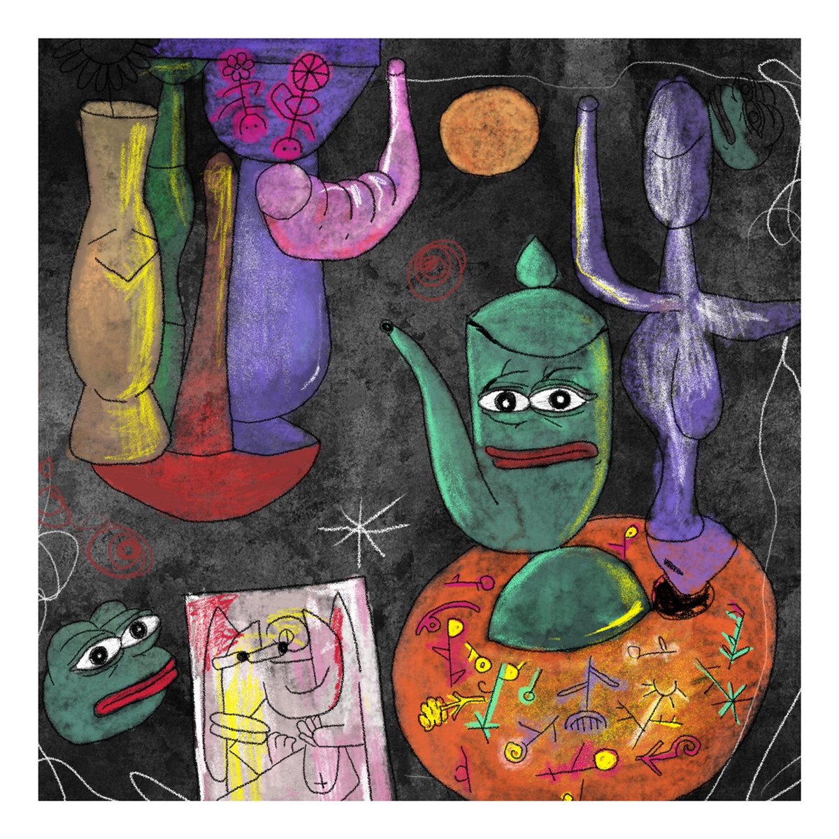 prawit_june's tweet photo. FROG​ ART​ ROOM​ SHOW
Check​ on​ it​ this​ NFT​@prawit_june
@opensea

0.05​ ETH​ every piece
#FrogFam​ #pepe​ #pepethefrog
#BASICPEPE​ #FrogYou

https://t.co/QdFox5UQXy https://t.co/n0JIPh9PNx