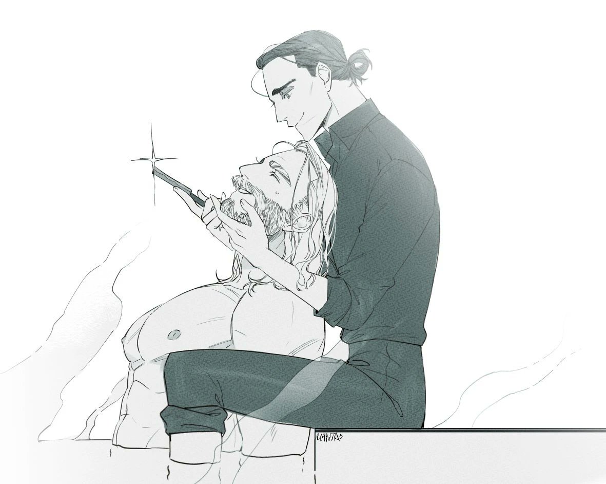 폭포 그림 왤케 깔끔해 나도 그림에 정성이란게 있던 시절이 있군하 ..