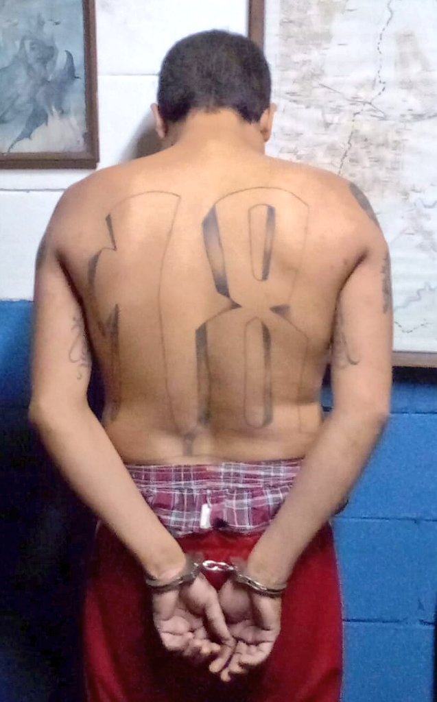 Este terrorista de la 18S es Juan Teodoro Pérez, alias Indio, a quien capturamos en el reparto Las Cañas, Ilopango. 

Alias Indio mantenía en zozobra a los salvadoreños, pero hoy le esperan más de 25 años tras una celda por agrupaciones ilícitas.

La #GuerraContraPandillas sigue.