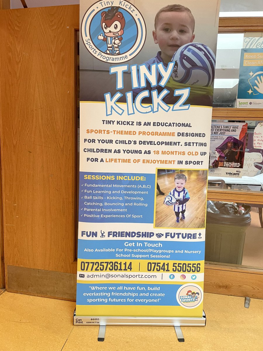 ABCoaching14's tweet photo. Sunday funday bringing Tiny Kickz to the children of Lisburn Northern Ireland https://t.co/epCfGri7tW