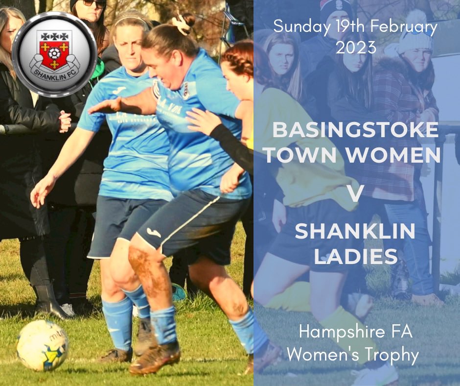 It’s Match Day! ⚽️

🏆 Hampshire FA Women’s Trophy
🆚 <a href="/btfc_women/">Basingstoke Town FC Women</a> 
🕐 2pm KO
📍 Winklebury Complex, RG23 8BF