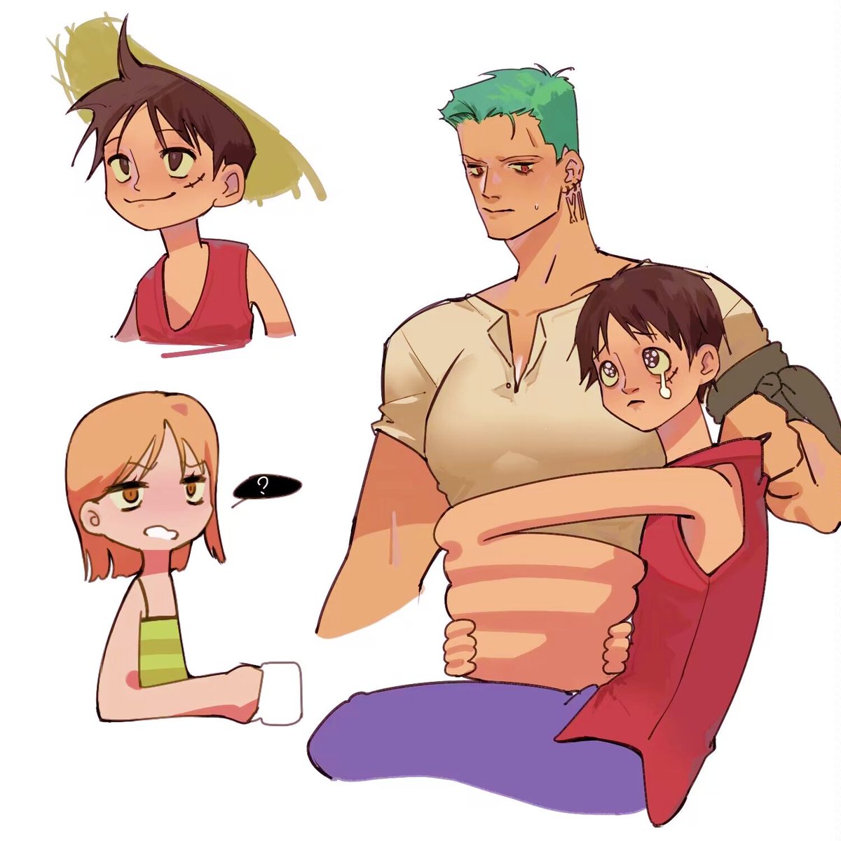 AjftMw's tweet photo. #路索 #路飞 #索隆 #罗罗诺亚索隆 #zoro #海贼王 #娜美 https://t.co/DBaQz0xlUw