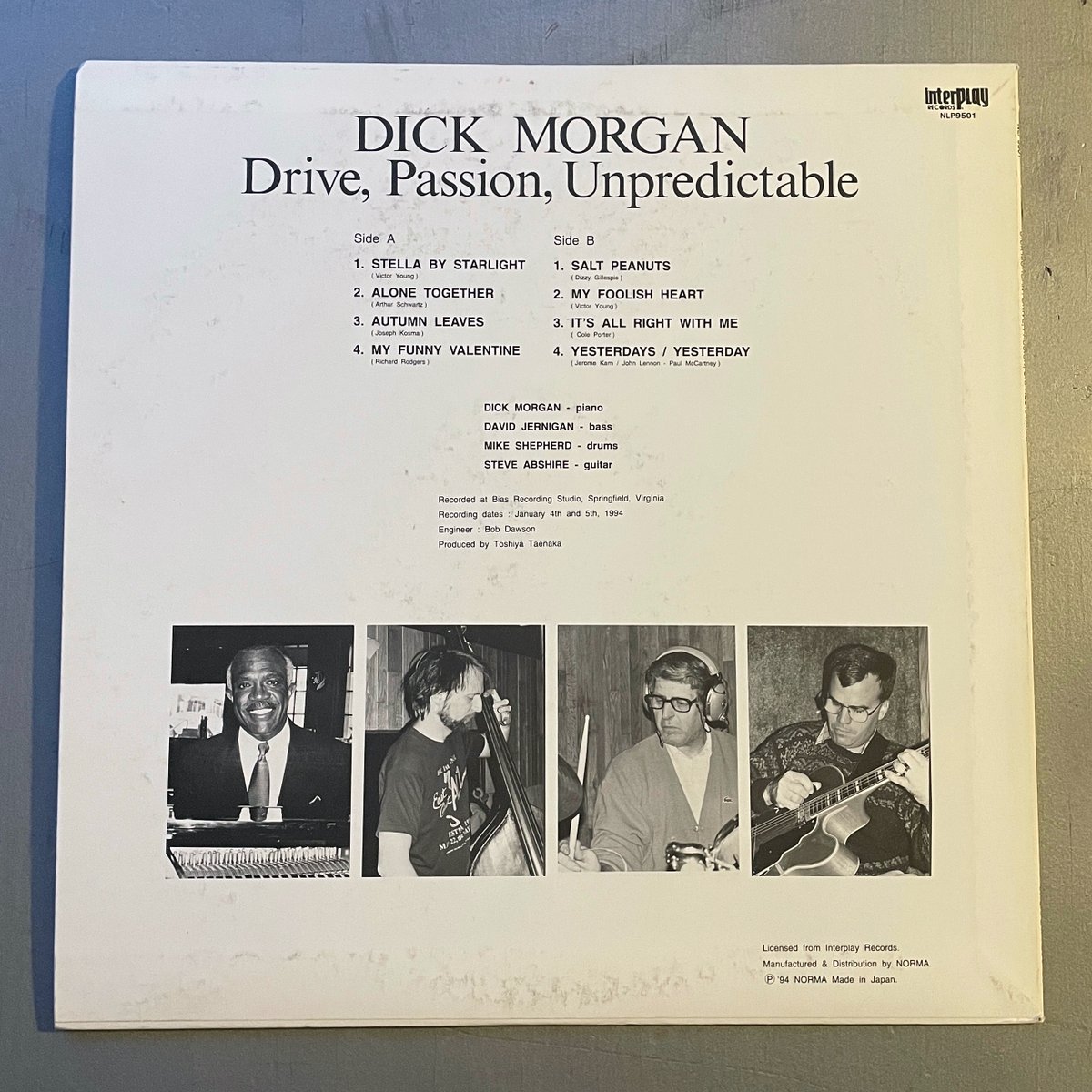 kitten_ketone's tweet photo. Drive, Passion, Unpredictable / DICK MORGAN
#InterplayRecords #vinyl #jazz  #vinlycollection

ドラマティック!! https://t.co/iHFCW5HZ8g