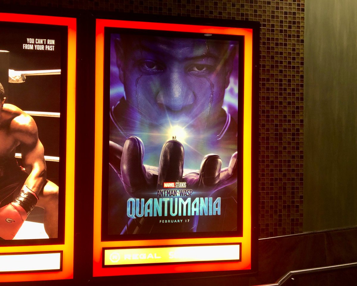 dragonmovieguy's tweet photo. Going to an #AntManAndTheWaspQuantumania #Showing in #Imax AND #3D!
Hard to believe #AntMan3 is the start of #Phase5 in the #MCU #MarvelCinematicUniverse!
Stay tuned for my #InstantMovieReview on #DragonMovieGuy after!!! https://t.co/8Eh3psekGA