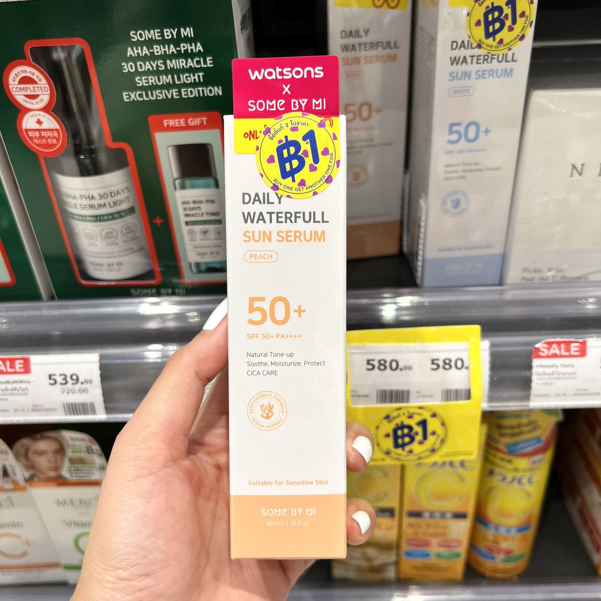 imnayeonshyshy's tweet image. เข้าวัตสันทีไรคือเหมือนของใช้ที่บ้านจะหมดตลอด ดีนะ Some by mi เขามีโปรโมชั่นชิ้นที่สอง 1฿ อยู่พอดี จัดมาทั้งโทนเนอร์และครีมกันแดดเลย ตุนไว้ก่อน ใช้ดีมาก ปกติเคยใช้แต่ตัวโทนเนอร์เขา ขจัดสิ่งสกปรกได้ดีมาก รูขุมขนกระชับขึ้น วันนี้เลยหยิบกันแดดไปลองด้วยเลย✨ #ชิ้นที่สอง1บาท #วัตสัน