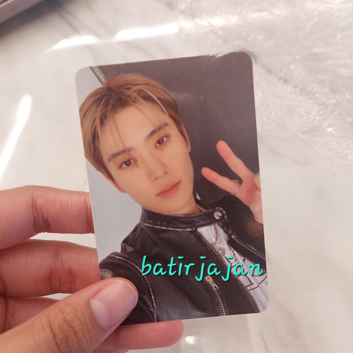 batirjajan's tweet photo. [WTS] Jaaehyun Ay Yo Official Photocard
https://t.co/GrjbGYTfZ3
✅️ Safe Packing
✅️ Keep Event

#wts #jaehyun #nct #nct127 #ayyo #repackagealbum #재현 #포카양도
#go #goina #wanttosell #photocard #pcalbum https://t.co/DDEji5Btz2