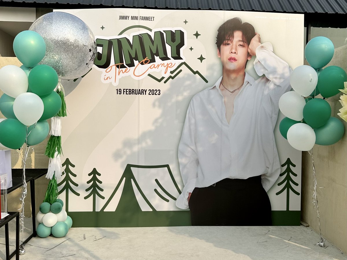 𝗝𝗶𝗺𝗺𝘆 𝗛𝗼𝘂𝘀𝗲🎸 (@jimmyhouse_) on Twitter photo <a href="/jimmy_jimmoi/">jimmy.jimmoi</a> IN THE CAMP 🏕️
🗓 : 19.02.2023
⏰ : 18.00 น. | 6 PM (GMT+7)
#️⃣ : #JimmyInTheCamp
📢 : PRIVATE EVENT
** There is no live-streaming for today’s event.
#จมอ่านว่าจอมอ
#23rdLoveJimmyInfinity <a href="/jimmy_jimmoi/">jimmy.jimmoi</a> IN THE CAMP 🏕️
🗓 : 19.02.2023
⏰ : 18.00 น. | 6 PM (GMT+7)
#️⃣ : #JimmyInTheCamp
📢 : PRIVATE EVENT
** There is no live-streaming for today’s event.
#จมอ่านว่าจอมอ
#23rdLoveJimmyInfinity