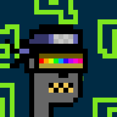 parisiipunk's tweet image. Gm phunks, builders and creators of derivatives punks 🙌
have a good Sunday 🌞
 #MekaPunks