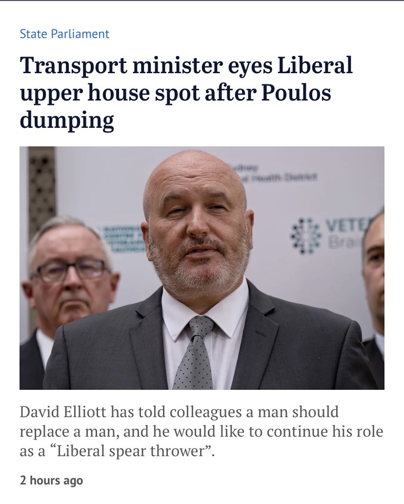 How very progressive ‘a man should replace a man’