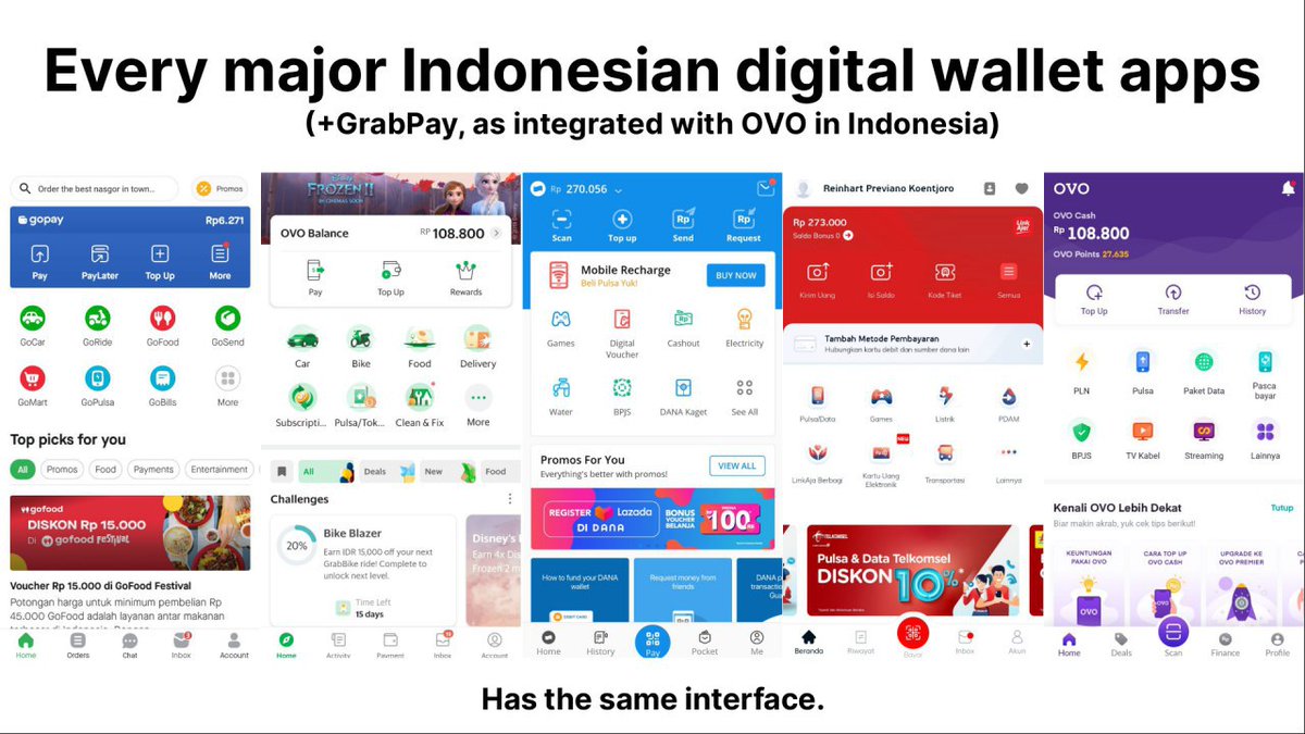 reinhart1010's tweet photo. We do still have a similar trend here in the world of Indonesian apps.

please don’t be like gojek
please don’t be like gojek
please don’t be like gojek
please don’t be like gojek
please don’t be like gojek

it’s basically gojek. https://t.co/Wwmqeqn9T3